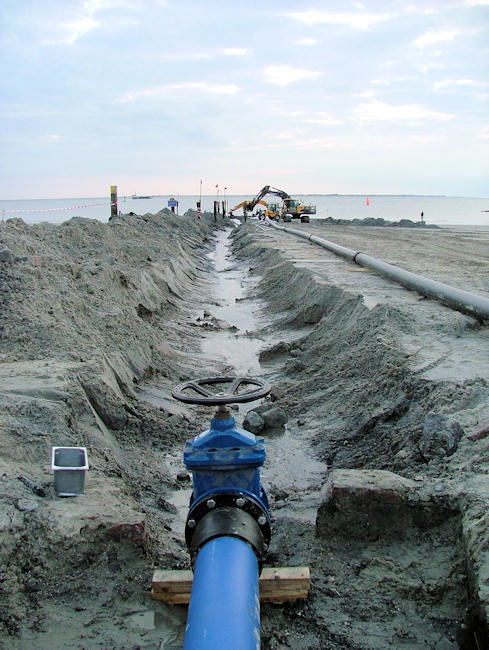 2008 - Neue Seewasserleitung