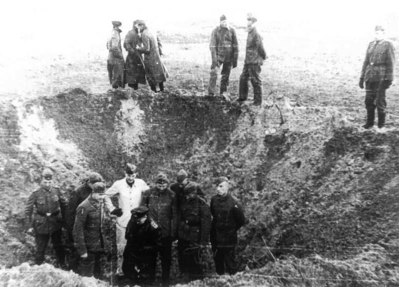 Abwurf einer Luftmine am 30.11.1941
