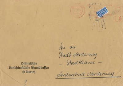 Briefmarke "Notopfer Berlin" 1954