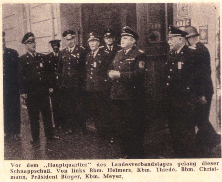Niedersächsischer Landesfeuerwehrtag - 11.-13. Juni 1954
