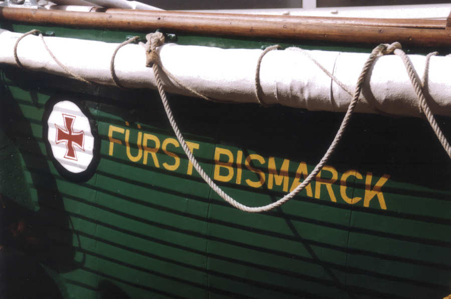 Jubiläum des Ruderrettungsbootes "Fürst Bismarck" im Juli 1993