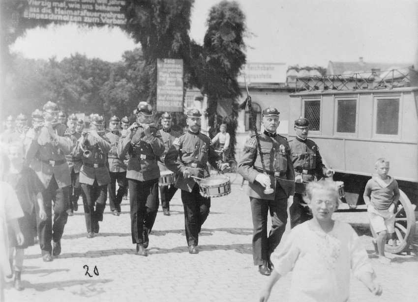 Feuerwehr Verbandstag auf Norderney - 1925