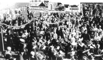 Großes Sommerkonzert auf der Kaiserwiese - 1932