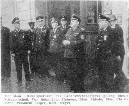 Niedersächsischer Landesfeuerwehrtag 11. - 13. Juni 1954 auf Norderney