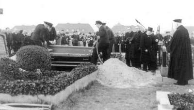 Beerdigung von H.C. Müller - 1955