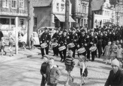 Kreisfeuerwehrtag in Norden - 1959