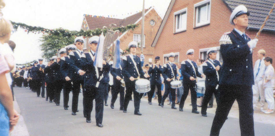 Kreisfeuerwehrtag in Simonswolde - 09.08.1987