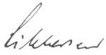 Unterschrift Sibbersen