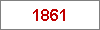 Das Jahr 1861