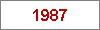 Das Jahr 1987
