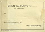 Rückseite der Ehren-Kurkarte 1948