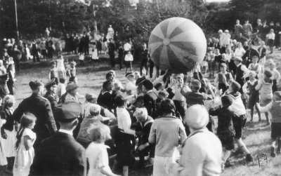 Ballspielen 1936
