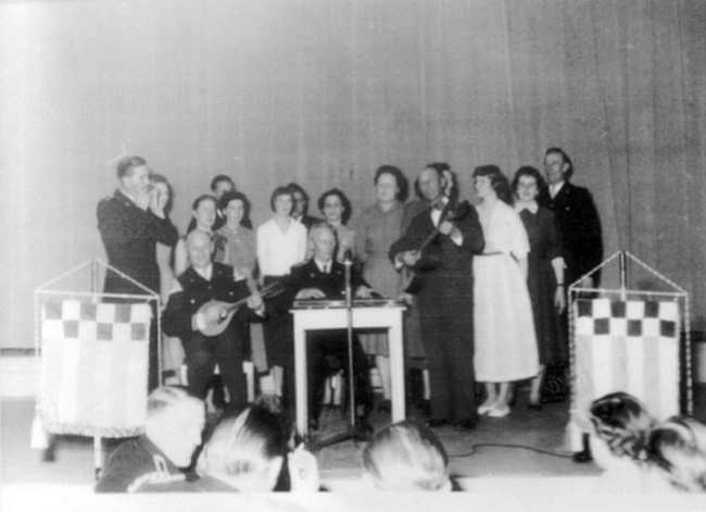 Stiftungsfest am 28.12.1957 im "Kurhaus"
