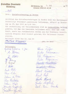 Kreisfeuerwehrtag in Norden am 13.05.1962