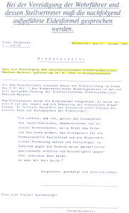 2. Amtszeit von Wehrführer Gerhard Fröhlich - 18.11.1986
