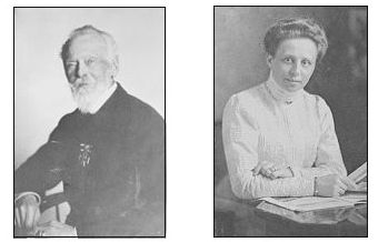 Generalmajor Fedor Benno Constantin von Kleist und Elisabeth Eugenie Wilhelmine Amalie